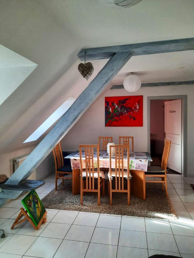 Appartement Spacieux A Ingersheim Avec Vue Sur Jardin 100 M² Bagian luar foto